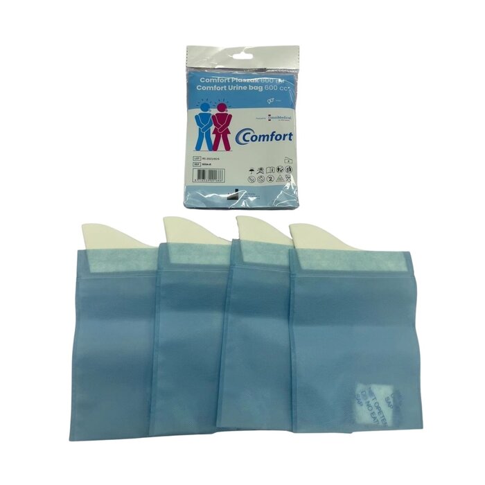 Poche à urine confort 600ml 4 pcs