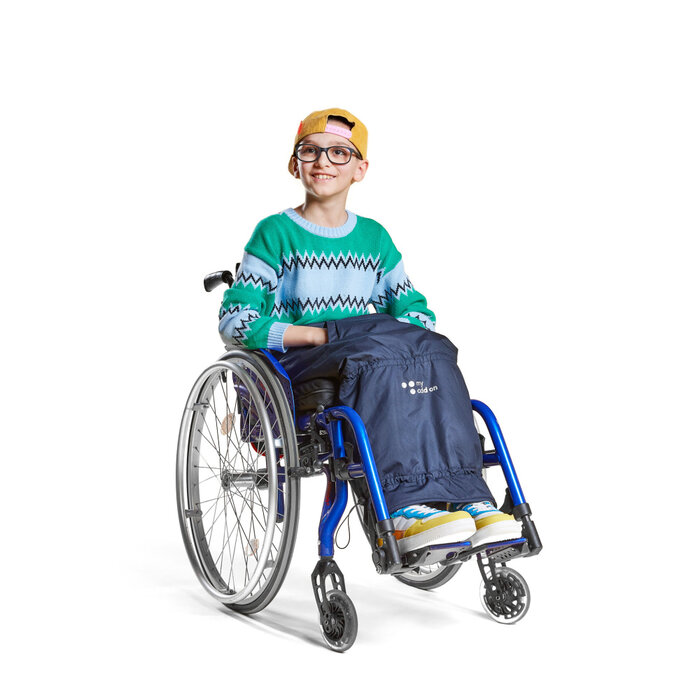Wheelchair leg protection Winter