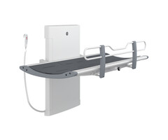 Civière de douche, réglable en hauteur électriquement, 2 modèles