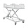 Mobile changing table, electrically height adjustable - available in 3 lengths