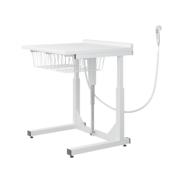 Freestanding changing table, electrically height adjustable - Various models
