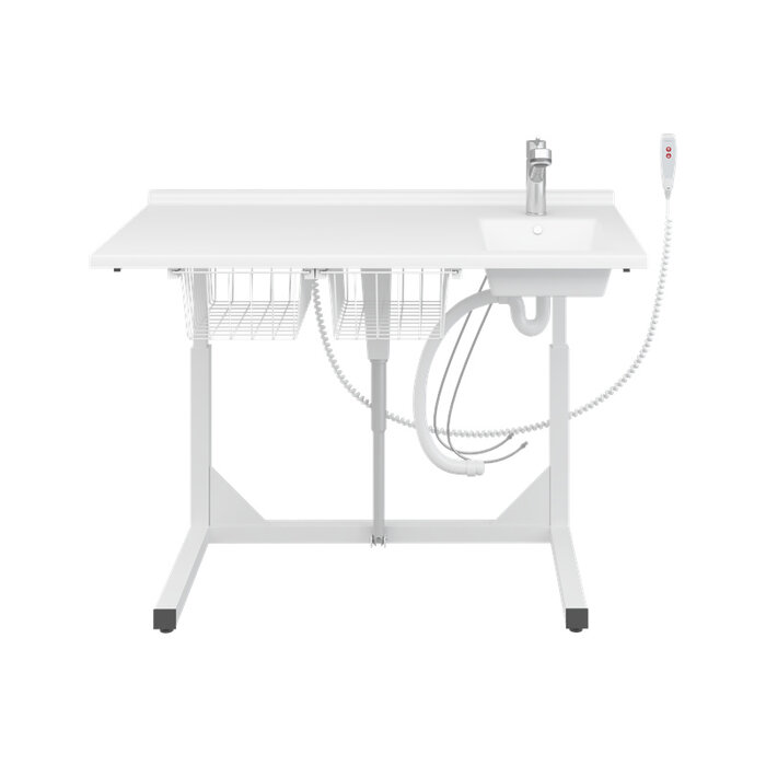 Freestanding changing table, electrically height adjustable - Various models