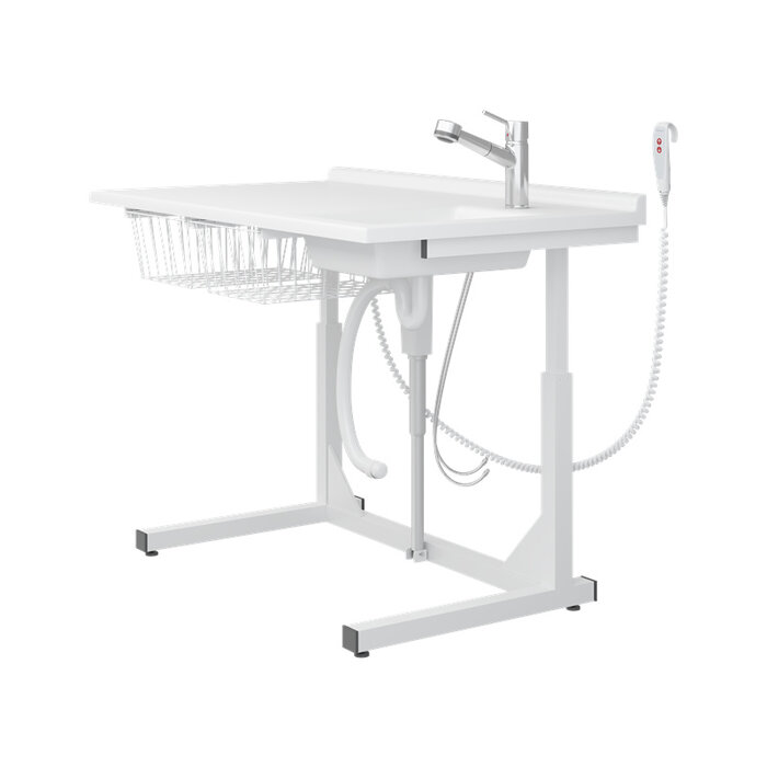 Freestanding changing table, electrically height adjustable - Various models