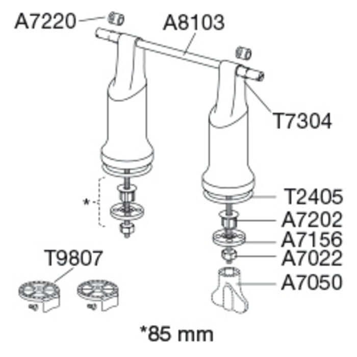 Toilet seat with lid raised 5 or 10 cm