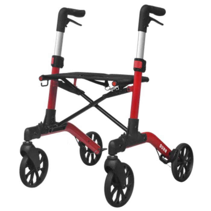 Brooklyn Double Folding Rollator (including bag and backrest)