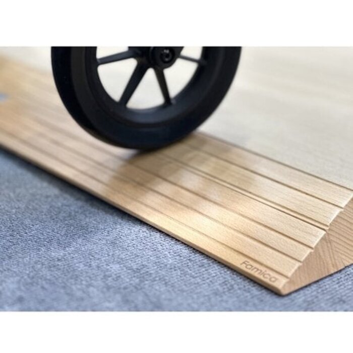 Threshold aid with LED lighting