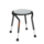 Let's Frisbee noir - Tabouret de douche design avec siège rotatif