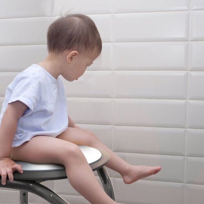 Let's Frisbee noir - Tabouret de douche design avec siège rotatif