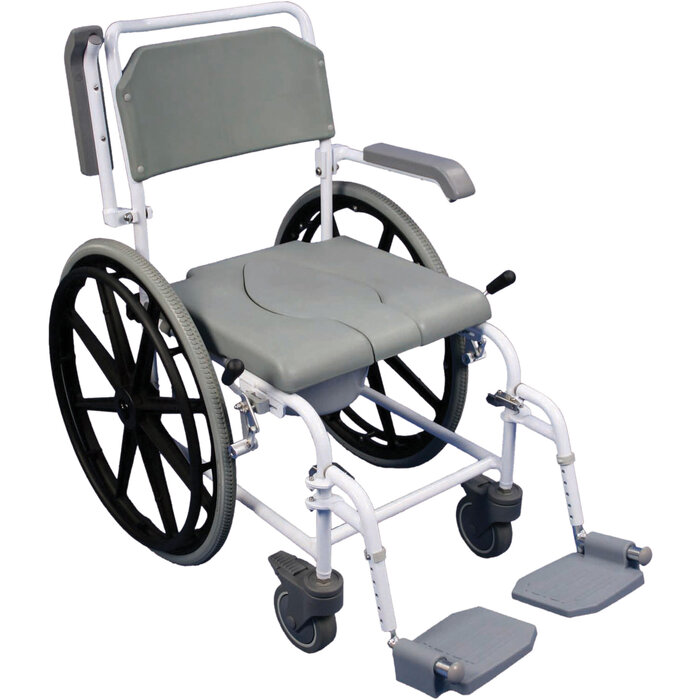 Chaise de douche-WC automotrice