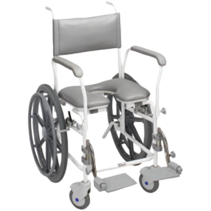 Chaise de douche-WC automotrice