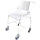 Hythe mobile shower chair with wheels