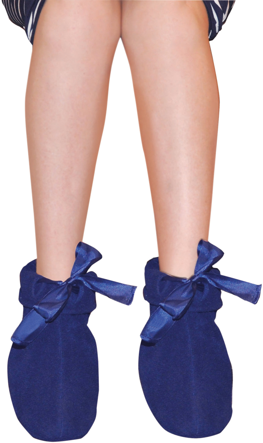 Set van magnetronbestendige pantoffels en nekwarmer