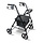 Lichtgewicht vierwielige rollator