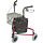 Lightweight Tri Walker with bag and basket