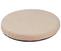 Chaise pivotante pivotante avec housse en polaire