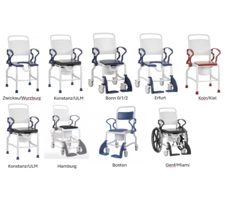 Shower chair without wheels multifunctional - choose your options