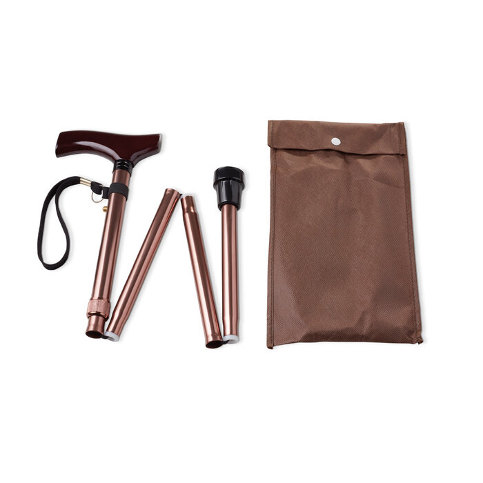 Foldable walking stick