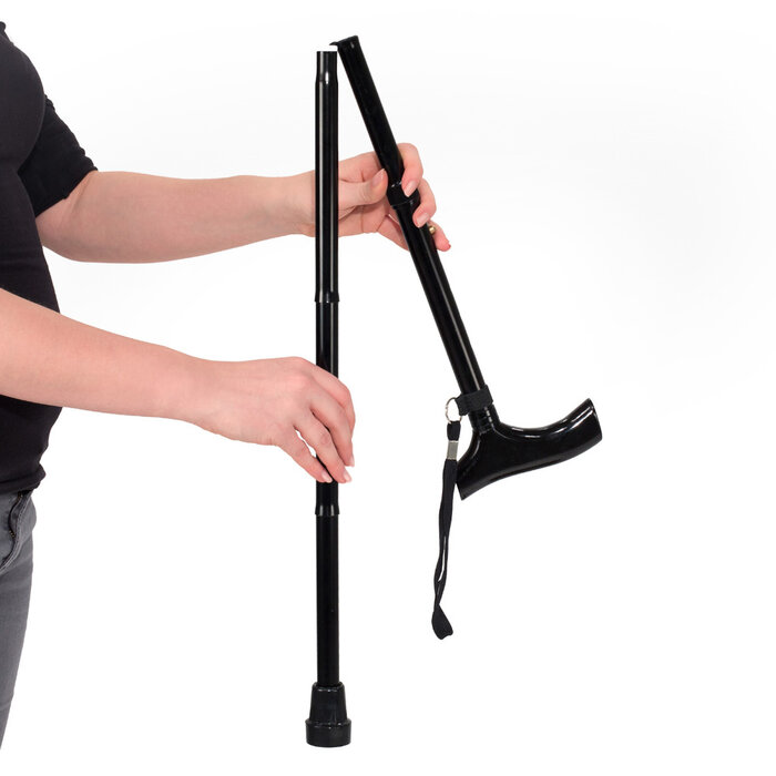 Foldable walking stick