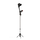 Stable crutch or walking stick parking aid