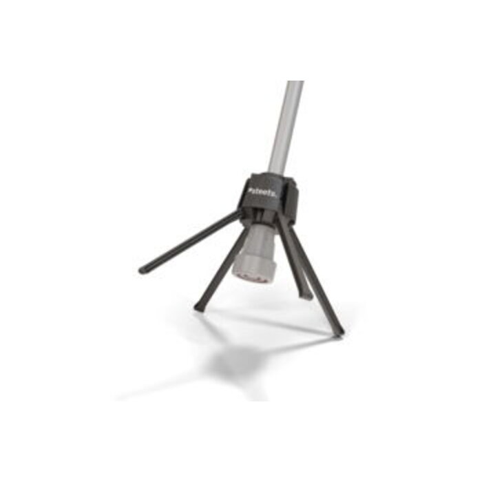 Stable crutch or walking stick parking aid