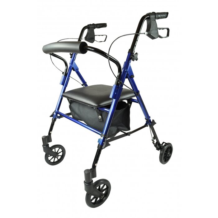 Lightweight rollator (foldable)