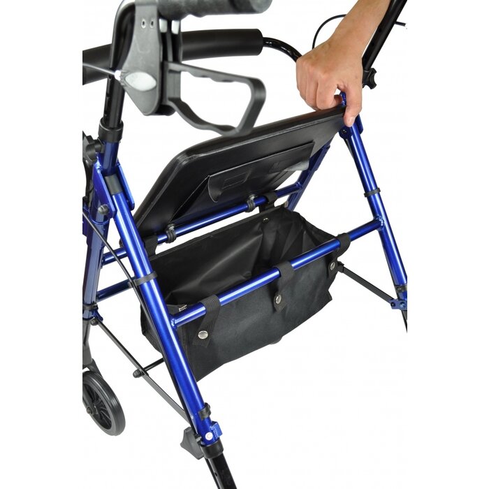 Lightweight rollator (foldable)
