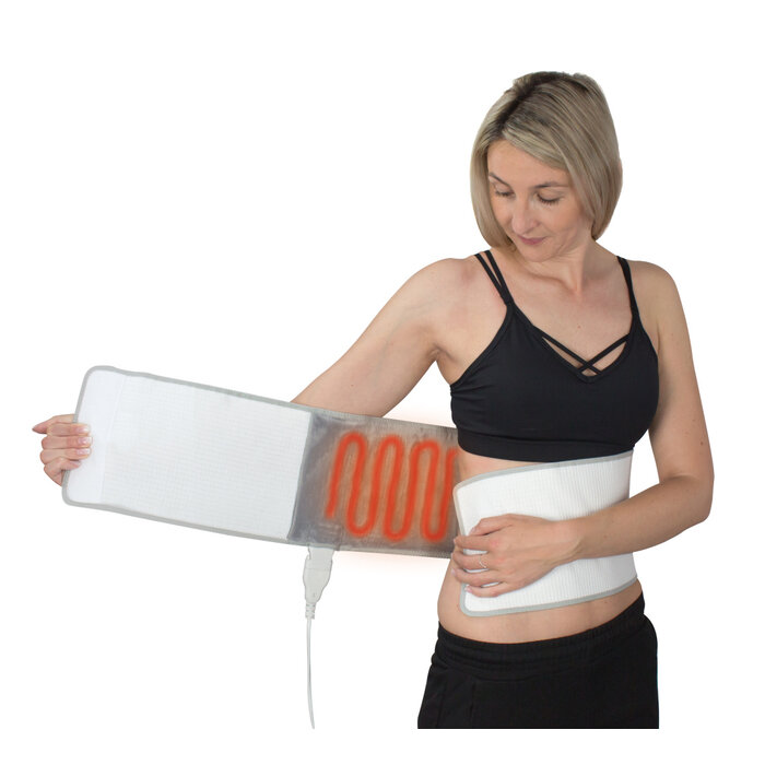 Rugband met warmte + afstandsbediening