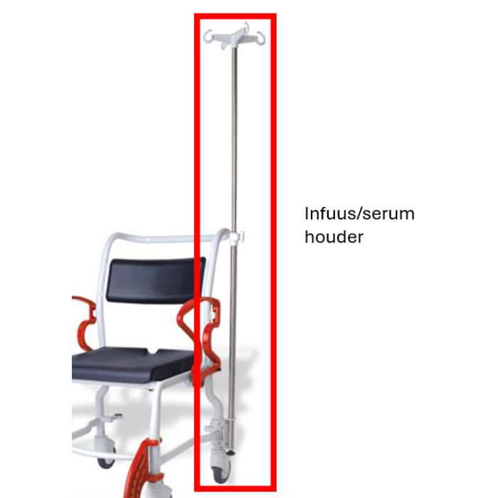 Shower chair without wheels - Toilet chair - choose your options