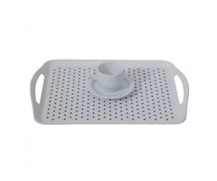 Anti-slip tray