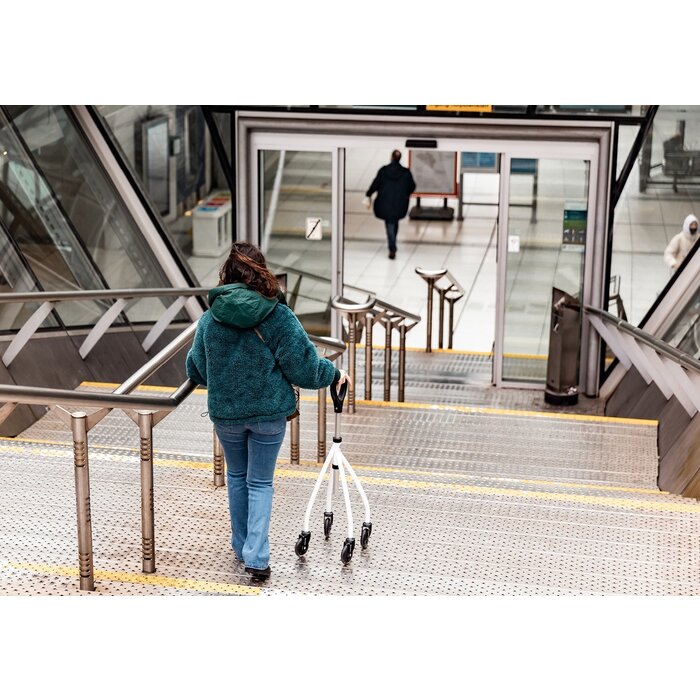 The rollator that can be used with one hand: the Wheeleo®