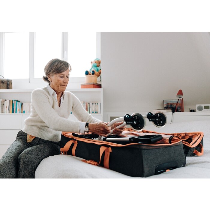 The rollator that can be used with one hand: the Wheeleo®