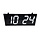 LED Clock with large numbers