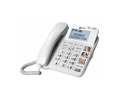 Téléphone fixe avec amplification vocale