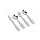 Couverts lestés en acier inoxydable - set de 4 pièces