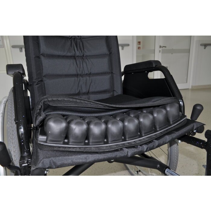 Coussin d'air en néoprène : Coussin d'assise anti-escarres pour fauteuil roulant
