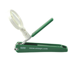 Coupe-ongles avec loupe