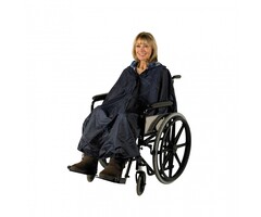 Poncho pour fauteuil roulant