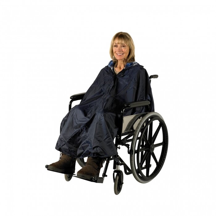 Poncho pour fauteuil roulant