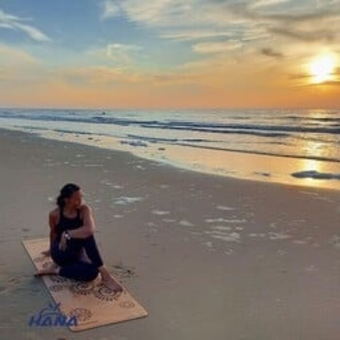 Tapis de yoga éclipse de lune