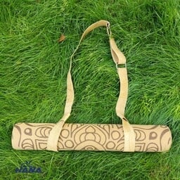 Cork yoga mat carrying strap