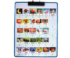 Talking picto wall (interactive wall). Talking wall