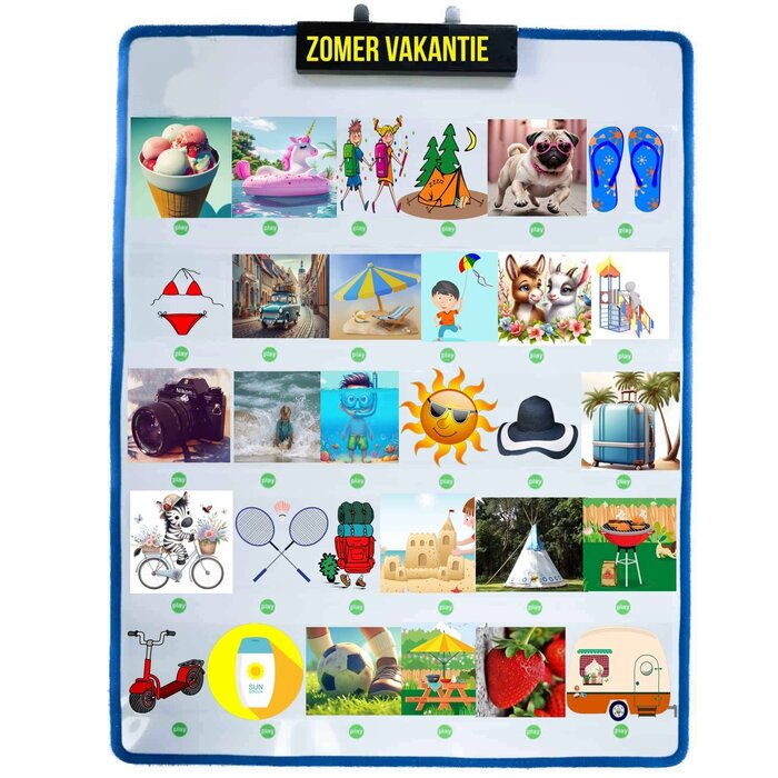 Pratende pictowand (interactive wall). Sprekende muur