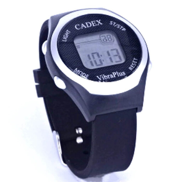 Cadex vibra plus medicine watch with 8 alarms