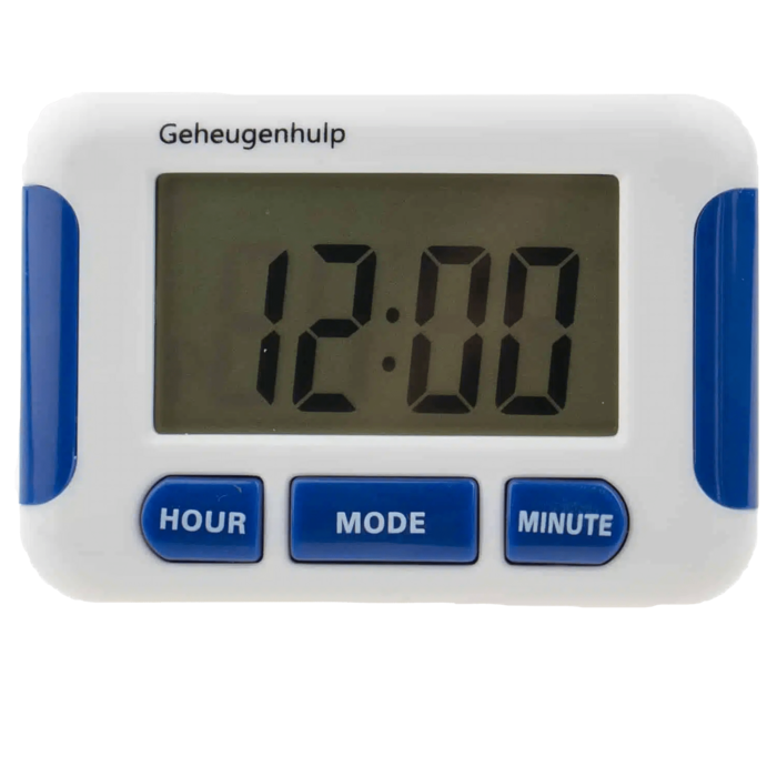 Weeklader JP7 en los Medicijnalarm met 5 duidelijke alarmen