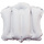 Inflatable bath cushion