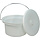 5 L Commode-emmer en deksel