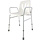 Chaise de douche réglable en hauteur
