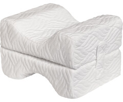 Memory foam knee pillow