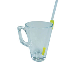 One way drinking straw