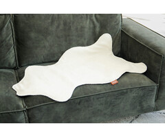 Couverture chauffante en peau de mouton 115x65cm